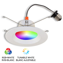 Load image into Gallery viewer, 6&quot; Smart WiFi RGB+White LED Conversion Kit
