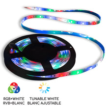 Load image into Gallery viewer, 10 ft. Smart WiFi RGB LED Light Strip