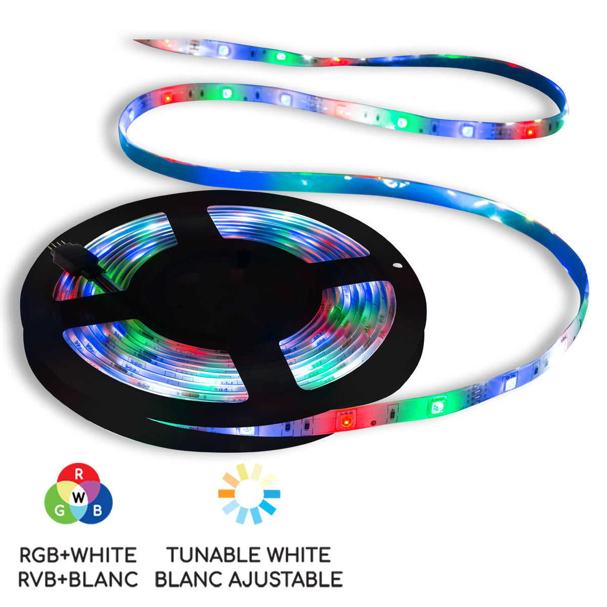Sobriquette Bering strædet Interessant 10 ft. Smart WiFi RGB LED Light Strip