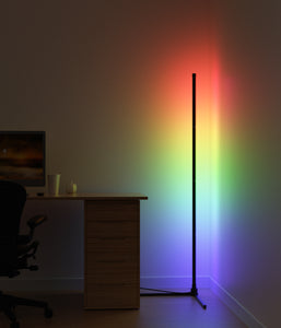 WiFi LED Corner Floor Atmosphere Lamp RGB Digital+White Version